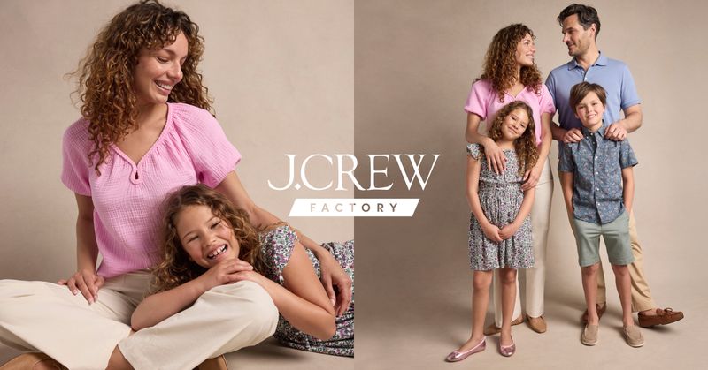 Up to 60% off everything and 50% off Crewcuts styles