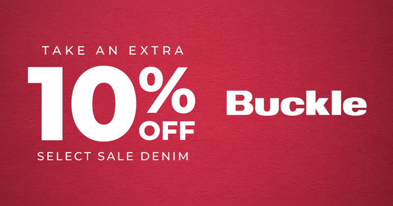 Take an Extra 10% Off Select Denim