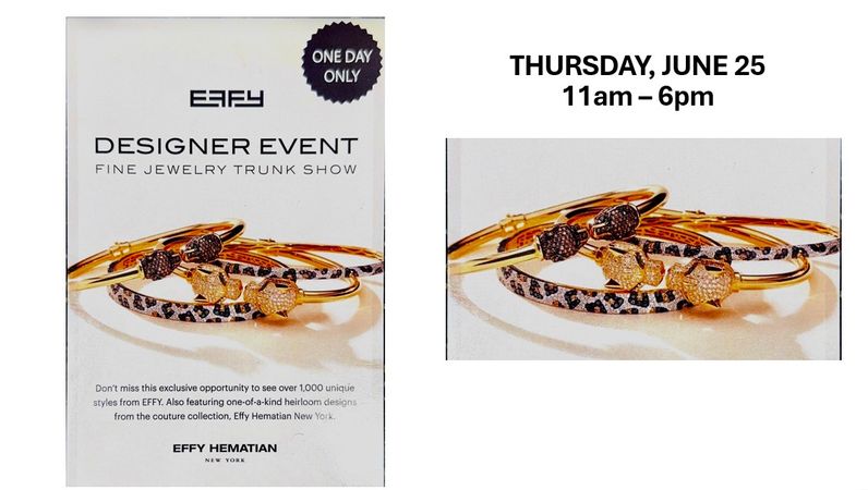 EFFY Trunk Show